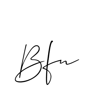 It looks lik you need a new signature style for name Bfn. Design unique handwritten (Allison_Script) signature with our free signature maker in just a few clicks. Bfn signature style 2 images and pictures png