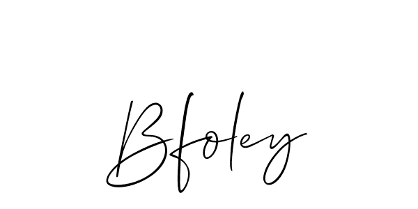 Best and Professional Signature Style for Bfoley. Allison_Script Best Signature Style Collection. Bfoley signature style 2 images and pictures png