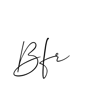 It looks lik you need a new signature style for name Bfr. Design unique handwritten (Allison_Script) signature with our free signature maker in just a few clicks. Bfr signature style 2 images and pictures png