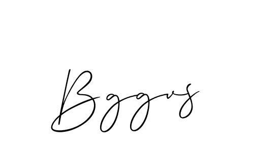 How to Draw Bggvs signature style? Allison_Script is a latest design signature styles for name Bggvs. Bggvs signature style 2 images and pictures png