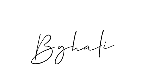 Also You can easily find your signature by using the search form. We will create Bghali name handwritten signature images for you free of cost using Allison_Script sign style. Bghali signature style 2 images and pictures png