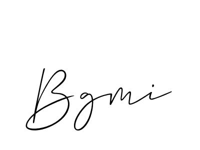 Use a signature maker to create a handwritten signature online. With this signature software, you can design (Allison_Script) your own signature for name Bgmi. Bgmi signature style 2 images and pictures png