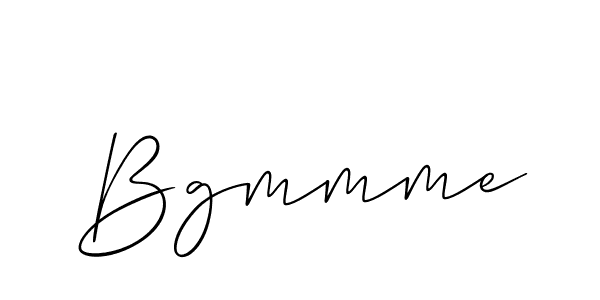 Bgmmme stylish signature style. Best Handwritten Sign (Allison_Script) for my name. Handwritten Signature Collection Ideas for my name Bgmmme. Bgmmme signature style 2 images and pictures png