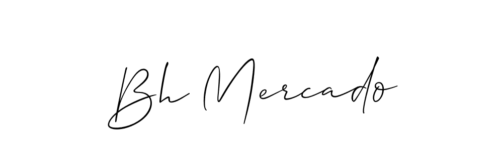 Once you've used our free online signature maker to create your best signature Allison_Script style, it's time to enjoy all of the benefits that Bh Mercado name signing documents. Bh Mercado signature style 2 images and pictures png