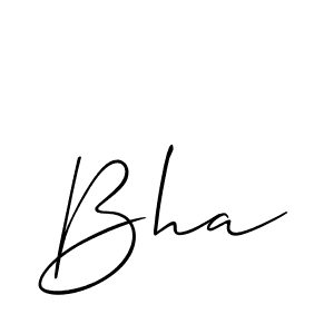 Also You can easily find your signature by using the search form. We will create Bha name handwritten signature images for you free of cost using Allison_Script sign style. Bha signature style 2 images and pictures png