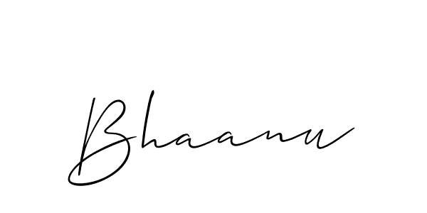 You should practise on your own different ways (Allison_Script) to write your name (Bhaanu) in signature. don't let someone else do it for you. Bhaanu signature style 2 images and pictures png