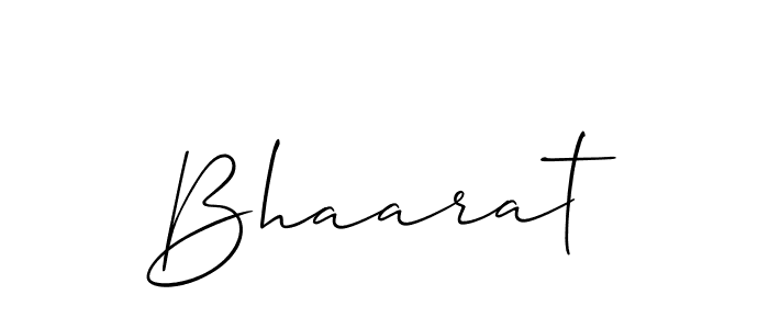 You should practise on your own different ways (Allison_Script) to write your name (Bhaarat) in signature. don't let someone else do it for you. Bhaarat signature style 2 images and pictures png