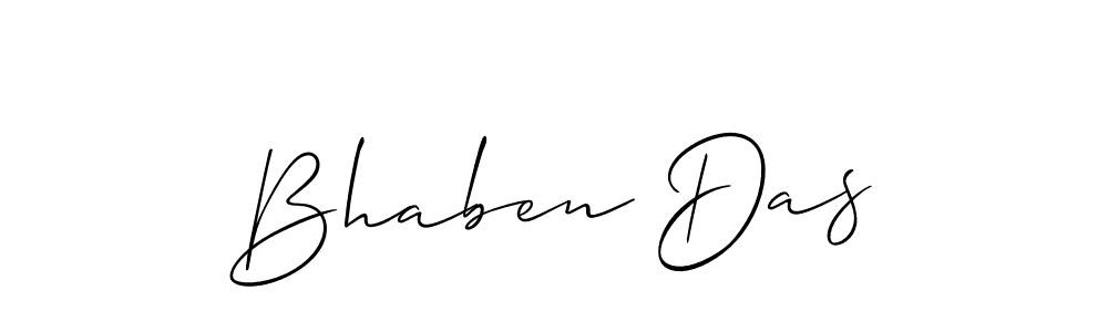 Create a beautiful signature design for name Bhaben Das. With this signature (Allison_Script) fonts, you can make a handwritten signature for free. Bhaben Das signature style 2 images and pictures png