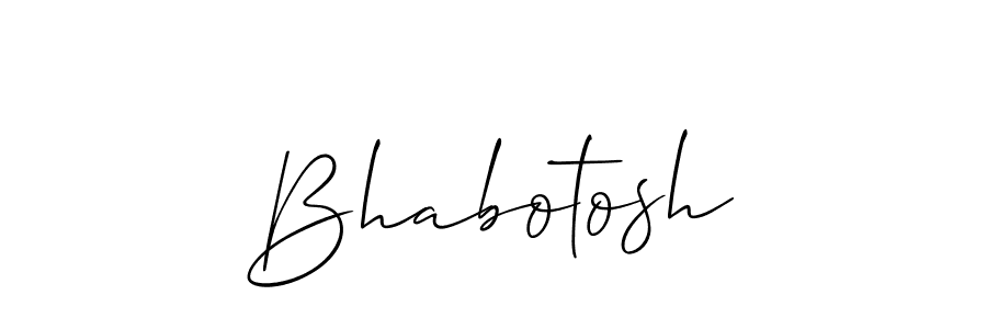 You should practise on your own different ways (Allison_Script) to write your name (Bhabotosh) in signature. don't let someone else do it for you. Bhabotosh signature style 2 images and pictures png
