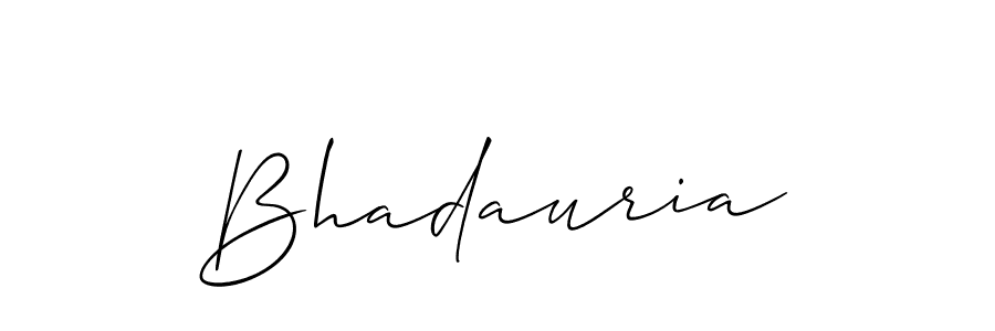 It looks lik you need a new signature style for name Bhadauria. Design unique handwritten (Allison_Script) signature with our free signature maker in just a few clicks. Bhadauria signature style 2 images and pictures png