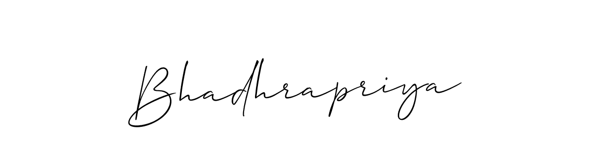 Here are the top 10 professional signature styles for the name Bhadhrapriya. These are the best autograph styles you can use for your name. Bhadhrapriya signature style 2 images and pictures png