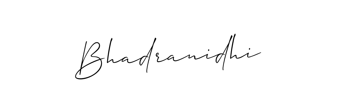 Check out images of Autograph of Bhadranidhi name. Actor Bhadranidhi Signature Style. Allison_Script is a professional sign style online. Bhadranidhi signature style 2 images and pictures png