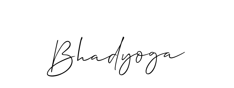 Check out images of Autograph of Bhadyoga name. Actor Bhadyoga Signature Style. Allison_Script is a professional sign style online. Bhadyoga signature style 2 images and pictures png