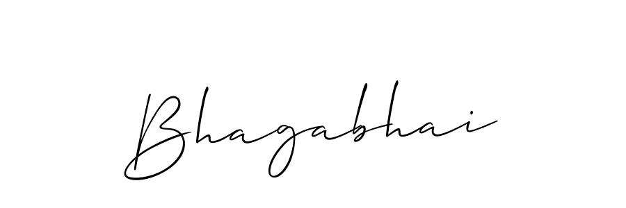 Use a signature maker to create a handwritten signature online. With this signature software, you can design (Allison_Script) your own signature for name Bhagabhai. Bhagabhai signature style 2 images and pictures png