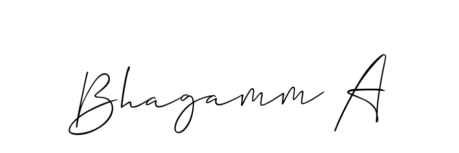 This is the best signature style for the Bhagamm A name. Also you like these signature font (Allison_Script). Mix name signature. Bhagamm A signature style 2 images and pictures png