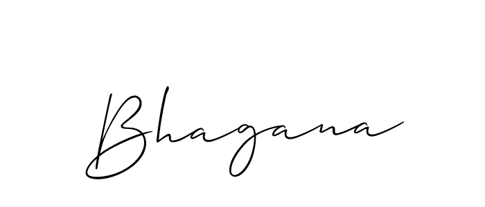 How to Draw Bhagana signature style? Allison_Script is a latest design signature styles for name Bhagana. Bhagana signature style 2 images and pictures png