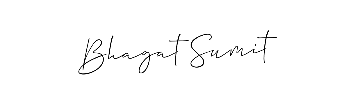 Make a short Bhagat Sumit signature style. Manage your documents anywhere anytime using Allison_Script. Create and add eSignatures, submit forms, share and send files easily. Bhagat Sumit signature style 2 images and pictures png