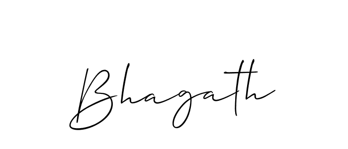 How to make Bhagath name signature. Use Allison_Script style for creating short signs online. This is the latest handwritten sign. Bhagath signature style 2 images and pictures png
