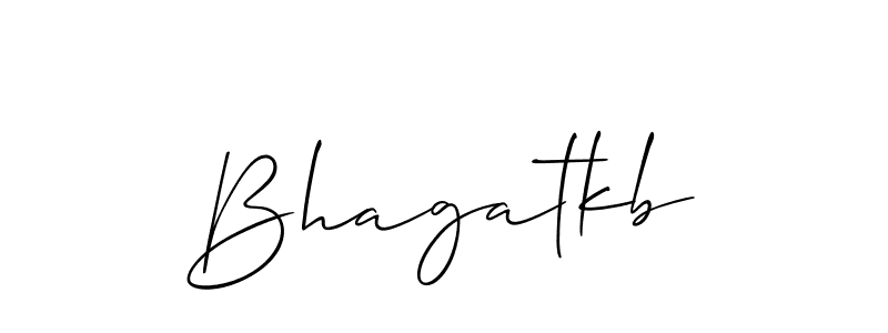 Similarly Allison_Script is the best handwritten signature design. Signature creator online .You can use it as an online autograph creator for name Bhagatkb. Bhagatkb signature style 2 images and pictures png