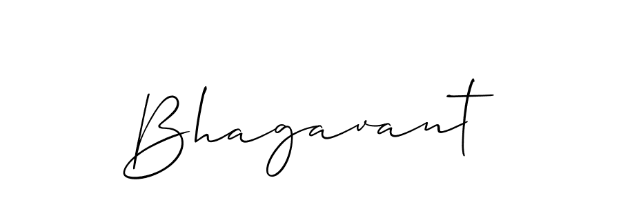 Design your own signature with our free online signature maker. With this signature software, you can create a handwritten (Allison_Script) signature for name Bhagavant. Bhagavant signature style 2 images and pictures png