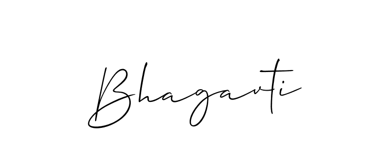 Allison_Script is a professional signature style that is perfect for those who want to add a touch of class to their signature. It is also a great choice for those who want to make their signature more unique. Get Bhagavti name to fancy signature for free. Bhagavti signature style 2 images and pictures png