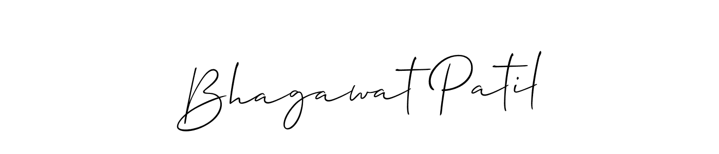 You should practise on your own different ways (Allison_Script) to write your name (Bhagawat Patil) in signature. don't let someone else do it for you. Bhagawat Patil signature style 2 images and pictures png