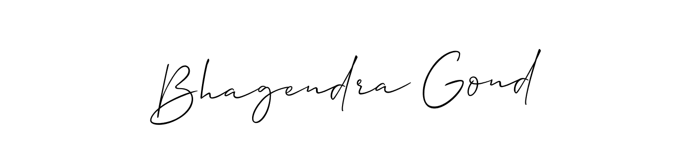 Make a beautiful signature design for name Bhagendra Gond. Use this online signature maker to create a handwritten signature for free. Bhagendra Gond signature style 2 images and pictures png