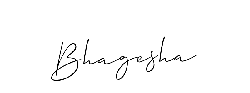 It looks lik you need a new signature style for name Bhagesha. Design unique handwritten (Allison_Script) signature with our free signature maker in just a few clicks. Bhagesha signature style 2 images and pictures png
