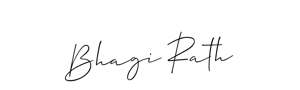 Design your own signature with our free online signature maker. With this signature software, you can create a handwritten (Allison_Script) signature for name Bhagi Rath. Bhagi Rath signature style 2 images and pictures png