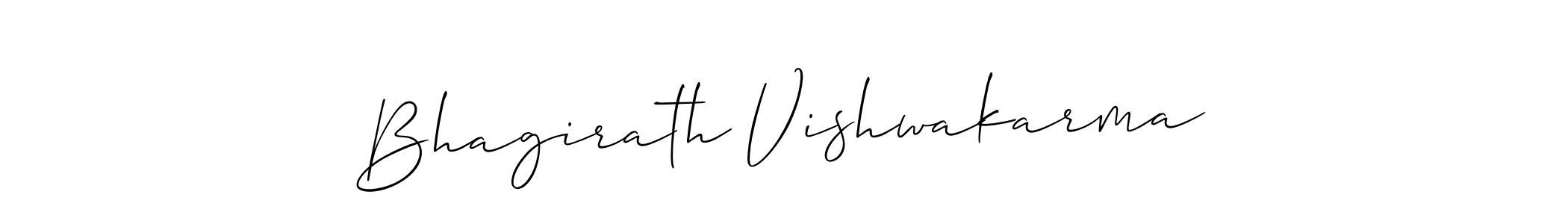 Bhagirath Vishwakarma stylish signature style. Best Handwritten Sign (Allison_Script) for my name. Handwritten Signature Collection Ideas for my name Bhagirath Vishwakarma. Bhagirath Vishwakarma signature style 2 images and pictures png
