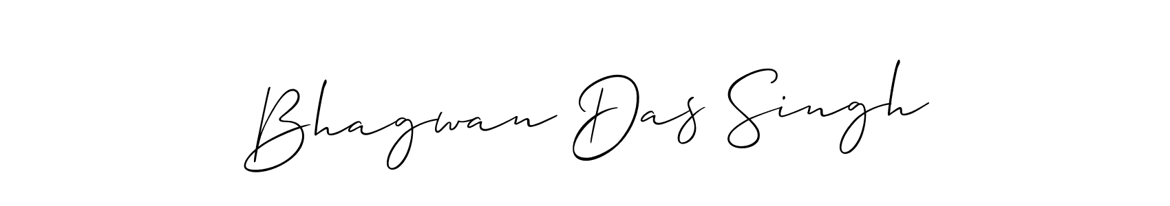 The best way (Allison_Script) to make a short signature is to pick only two or three words in your name. The name Bhagwan Das Singh include a total of six letters. For converting this name. Bhagwan Das Singh signature style 2 images and pictures png