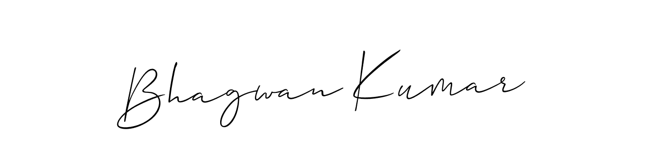 Bhagwan Kumar stylish signature style. Best Handwritten Sign (Allison_Script) for my name. Handwritten Signature Collection Ideas for my name Bhagwan Kumar. Bhagwan Kumar signature style 2 images and pictures png