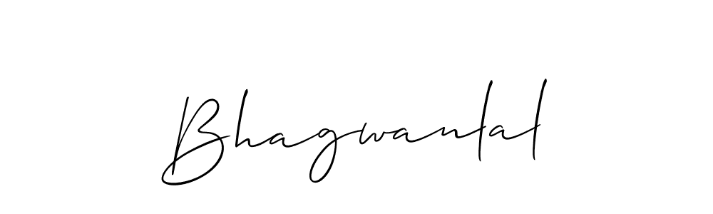 How to Draw Bhagwanlal signature style? Allison_Script is a latest design signature styles for name Bhagwanlal. Bhagwanlal signature style 2 images and pictures png