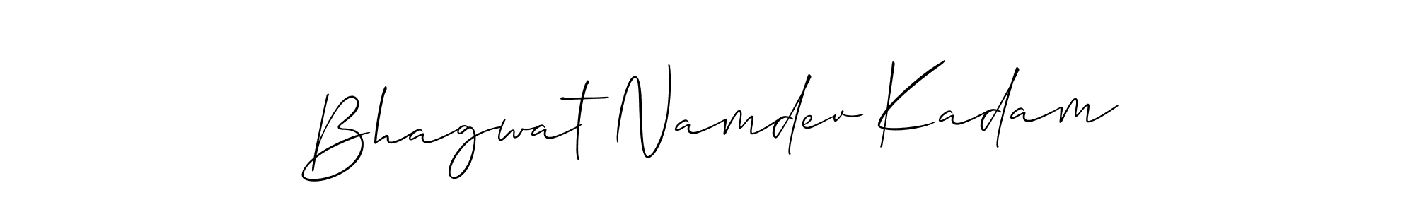 Similarly Allison_Script is the best handwritten signature design. Signature creator online .You can use it as an online autograph creator for name Bhagwat Namdev Kadam. Bhagwat Namdev Kadam signature style 2 images and pictures png