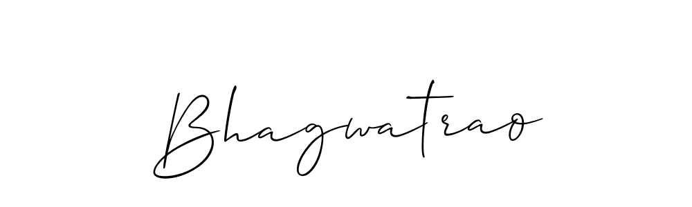 Design your own signature with our free online signature maker. With this signature software, you can create a handwritten (Allison_Script) signature for name Bhagwatrao. Bhagwatrao signature style 2 images and pictures png