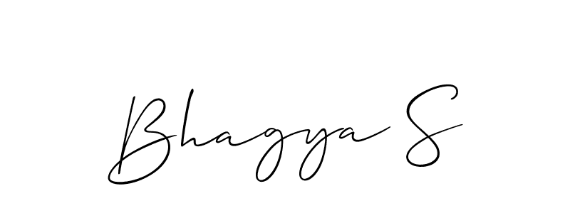 See photos of Bhagya S official signature by Spectra . Check more albums & portfolios. Read reviews & check more about Allison_Script font. Bhagya S signature style 2 images and pictures png