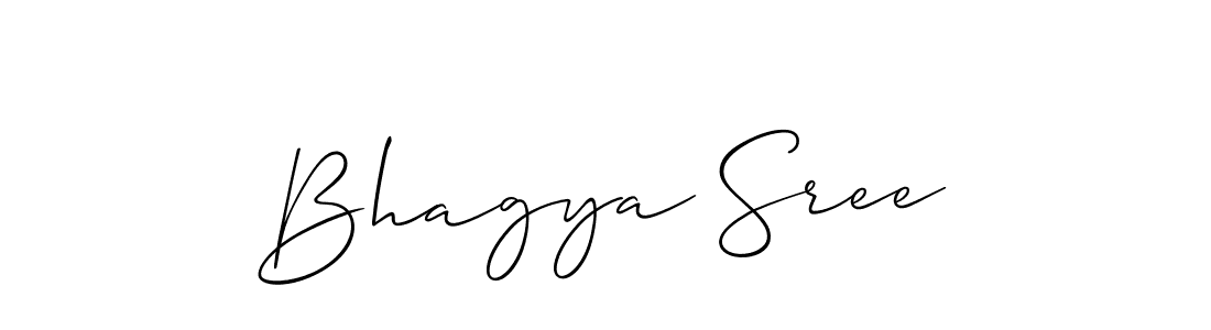 if you are searching for the best signature style for your name Bhagya Sree. so please give up your signature search. here we have designed multiple signature styles  using Allison_Script. Bhagya Sree signature style 2 images and pictures png