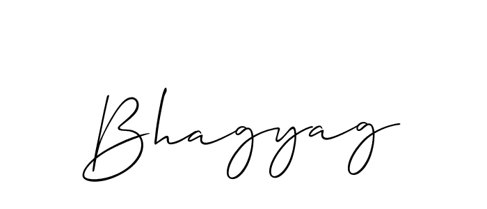 Also we have Bhagyag name is the best signature style. Create professional handwritten signature collection using Allison_Script autograph style. Bhagyag signature style 2 images and pictures png