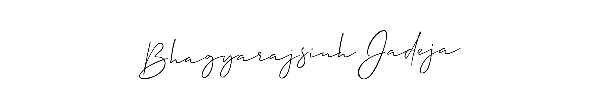 if you are searching for the best signature style for your name Bhagyarajsinh Jadeja. so please give up your signature search. here we have designed multiple signature styles  using Allison_Script. Bhagyarajsinh Jadeja signature style 2 images and pictures png