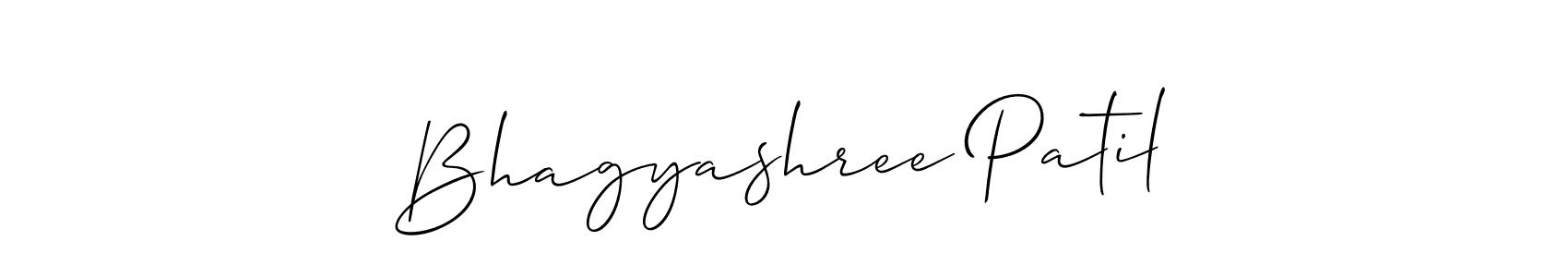 Make a short Bhagyashree Patil signature style. Manage your documents anywhere anytime using Allison_Script. Create and add eSignatures, submit forms, share and send files easily. Bhagyashree Patil signature style 2 images and pictures png