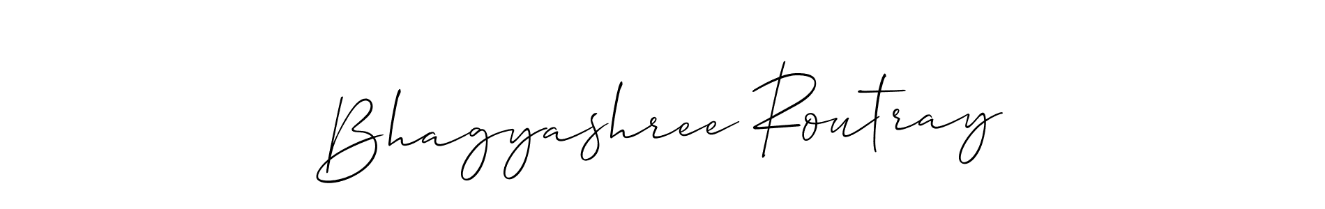 This is the best signature style for the Bhagyashree Routray name. Also you like these signature font (Allison_Script). Mix name signature. Bhagyashree Routray signature style 2 images and pictures png