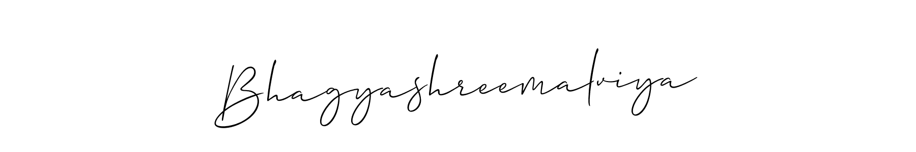 Bhagyashreemalviya stylish signature style. Best Handwritten Sign (Allison_Script) for my name. Handwritten Signature Collection Ideas for my name Bhagyashreemalviya. Bhagyashreemalviya signature style 2 images and pictures png
