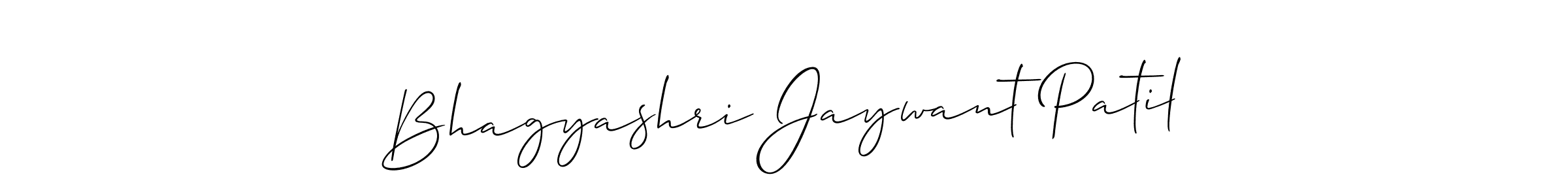 You should practise on your own different ways (Allison_Script) to write your name (Bhagyashri Jaywant Patil) in signature. don't let someone else do it for you. Bhagyashri Jaywant Patil signature style 2 images and pictures png