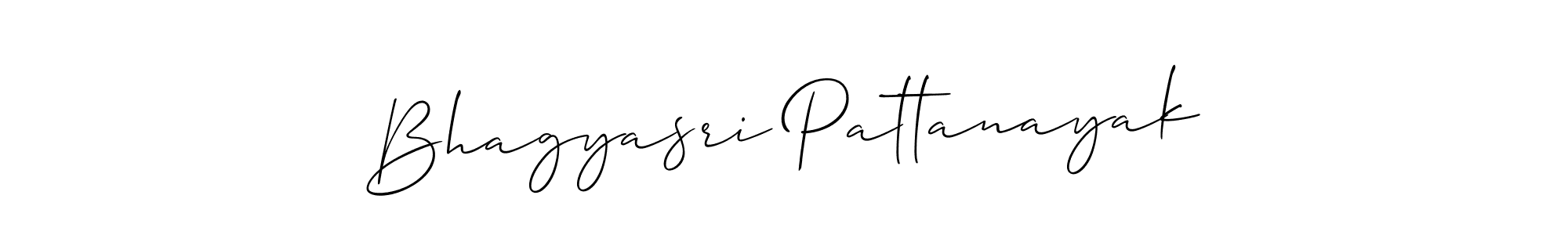 Allison_Script is a professional signature style that is perfect for those who want to add a touch of class to their signature. It is also a great choice for those who want to make their signature more unique. Get Bhagyasri Pattanayak name to fancy signature for free. Bhagyasri Pattanayak signature style 2 images and pictures png