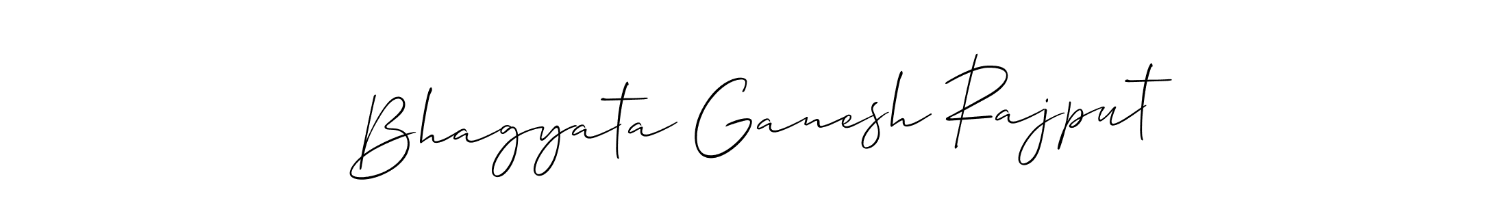 How to Draw Bhagyata Ganesh Rajput signature style? Allison_Script is a latest design signature styles for name Bhagyata Ganesh Rajput. Bhagyata Ganesh Rajput signature style 2 images and pictures png