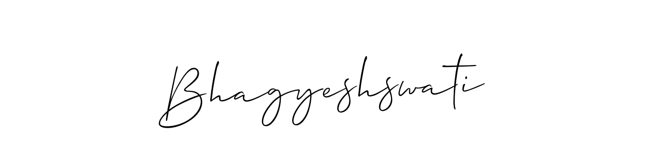 How to make Bhagyeshswati name signature. Use Allison_Script style for creating short signs online. This is the latest handwritten sign. Bhagyeshswati signature style 2 images and pictures png