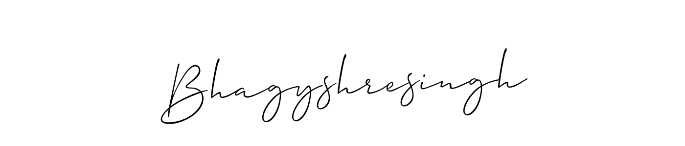Allison_Script is a professional signature style that is perfect for those who want to add a touch of class to their signature. It is also a great choice for those who want to make their signature more unique. Get Bhagyshresingh name to fancy signature for free. Bhagyshresingh signature style 2 images and pictures png
