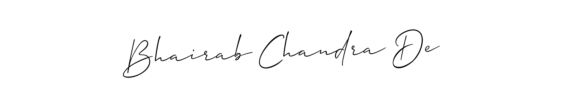 Once you've used our free online signature maker to create your best signature Allison_Script style, it's time to enjoy all of the benefits that Bhairab Chandra De name signing documents. Bhairab Chandra De signature style 2 images and pictures png