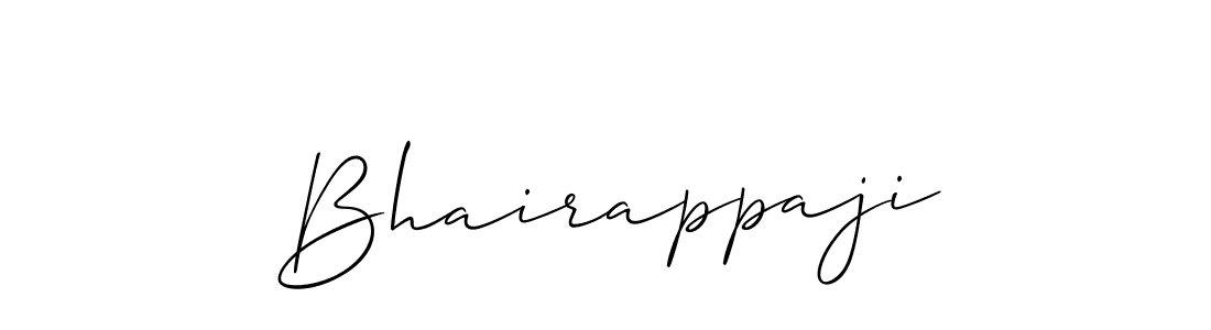 You should practise on your own different ways (Allison_Script) to write your name (Bhairappaji) in signature. don't let someone else do it for you. Bhairappaji signature style 2 images and pictures png