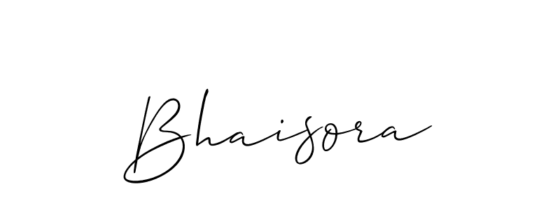 Make a short Bhaisora signature style. Manage your documents anywhere anytime using Allison_Script. Create and add eSignatures, submit forms, share and send files easily. Bhaisora signature style 2 images and pictures png